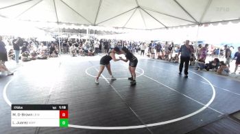 175 lbs Quarterfinal - Melissa Guerrero-Brown, Lb Westside Saints vs Leyla Juarez, Northview