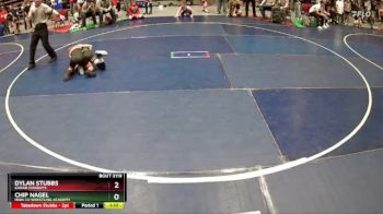 81 lbs Round 2 - Dylan Stubbs, Kanab Cowboys vs Chip Nagel, Iron Co Wrestling Academy