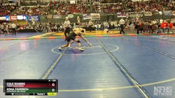 A - 120 lbs Semifinal - Kona Fandrich, Lockwood (Billings) vs Cole Rogers, Three Forks/Ennis