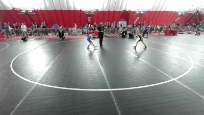 56 lbs Semis - Aspen Zamitalo, B.A.M vs Nelson Zwanziger, Immortal Athletic WC