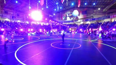 95 lbs Round Of 16 - Justice Collins, Hugoton WC vs Wyatt Sarrazin, Belgrade Wrestling Club