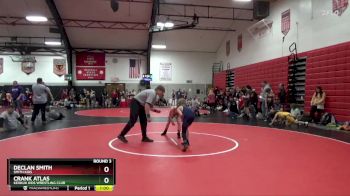 Round 3 - Crank Atlas, Keokuk Kids Wrestling Club vs Declan Smith, Smith Kids