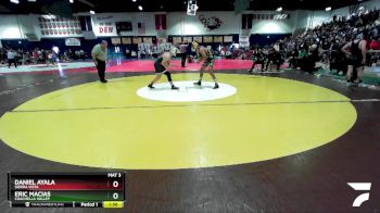 132 lbs Champ. Round 1 - Daniel Ayala, Sierra Vista vs Eric Macias, Coachella Valley