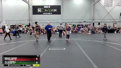 115 lbs Round 2 (4 Team) - Noah Caisso, Mat Warriors vs MJ Gorrell, 84 Athletes