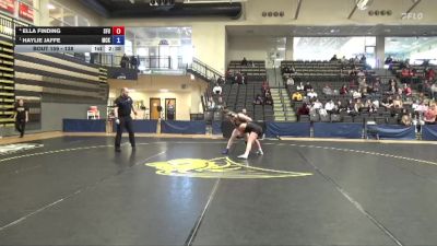 138 lbs Semifinal - Haylie Jaffe, McKendree University vs Ella Finding, Simon Fraser University