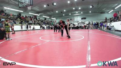 55-58 lbs Quarterfinal - Liam Curtis, Salina Wrestling Club vs Everlee Henderson, Standfast
