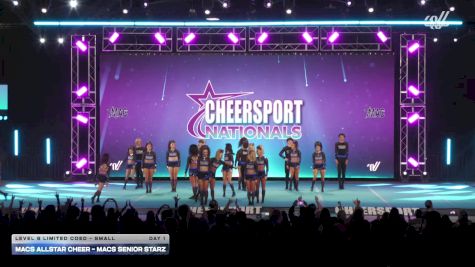Mac's Allstar Cheer - Senior Starz [2026 L6 Limited Coed - Small Day 1] 2026 CHEERSPORT National All Star Cheerleading Championship
