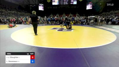 118 lbs Round Of 64 - Janiah Slaughter, IL vs Lyla Devereaux, VA