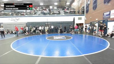 106 lbs Round 1 - John White, Sublime Wrestling Academy vs Richard Krohn, Parma Wrestling