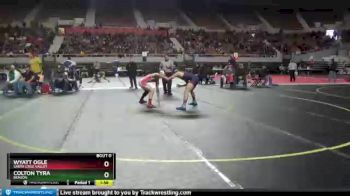 Quarterfinal - Wyatt Ogle, Santa Cruz Valley vs Colton Tyra, Benson