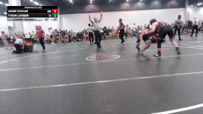 153 lbs Champ. Round 1 - Adam Culican, Roundtree Wrestling Academy vs Tyson Latimer, Creekview Grizzlies