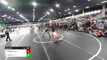 126 lbs Round Of 128 - Koen Shigemoto, Grapplers HI vs Gauge Torres, Hesperia WC