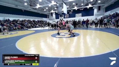 215 lbs Cons. Round 5 - James Flores, Western vs Leonardo Battulga, South Torrance