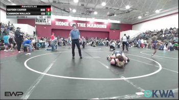 160 lbs Rr Rnd 2 - Kayden Carter, Morrison Takedown Club vs Cameron Wallace, Kingfisher YellowJackets