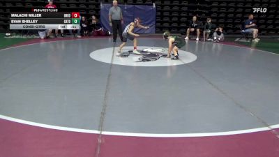 66 lbs Consi-qtrs - Malachi Miller, Oneonta vs Evan Shelley, Catonsville