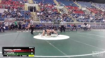 152 lbs Semis & 1st Wrestleback (8 Team) - Marshall Lindgren, 2-South Border vs Ty Wolding, 3-New Salem-Almont