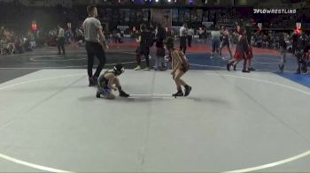 61 lbs Consolation - Alejandro Gallegos, Taos Kids Wrestling Club vs Oliver Montoya, Demon Junior Wrestling