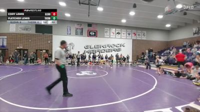 75 lbs Finals (2 Team) - Cody Lewis, Glenrock Intermediate Middle School vs Fletcher Lewis, Thermopolis Middle School