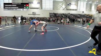 160 lbs Champ. Round 3 - Waylan Winseman, HF-L Wrestling vs Benjamin Miner, 518 Grapplers
