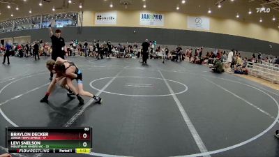 80 lbs Round 4 (6 Team) - Braylon Decker, Junior Terps Xpress vs Levi Snelson, Midlothian Miners WC