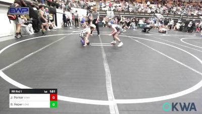 70 lbs Rr Rnd 1 - Jackson Parker, Standfast OKC vs Brady Roper, Lone Grove Takedown Club