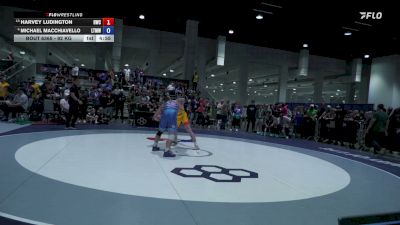 92 kg Champ. Rd Of 16 - Harvey Ludington, Hawkeye Wrestling Club vs Michael Macchiavello, LVWRTC/ Titan Mercury Wrestling Club