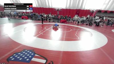 100 lbs Round 2 - Ellie Hultman, Askren Wrestling Academy vs Farrah Rathje, Wisconsin