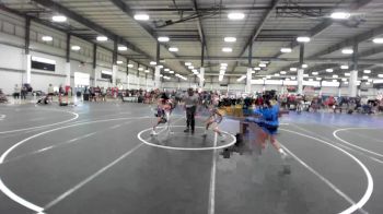 81 lbs Quarterfinal - Ryder Hinton, Desert Dogs WC vs Israel Gonzalez, No Team