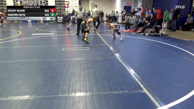 87 lbs Consy 3 - Kolby Blake, Mahindra vs Hunter Huya, Saegertown