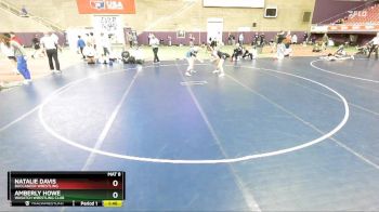 G119-122 lbs Round 2 - Natalie Davis, Buccaneer Wrestling vs Amberly Howe, Wasatch Wrestling Club