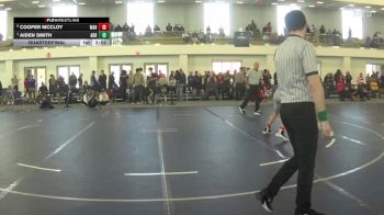 165 lbs Quarterfinal - Aiden Smith, Adrian vs Cooper McCloy, Wabash