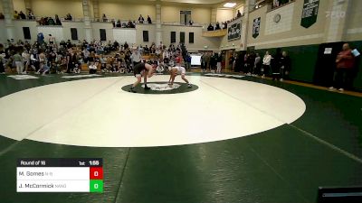 138 lbs Round Of 16 - Miguel Gomes, New Bedford vs Jacob McCormick, North Andover