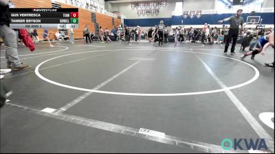 130-140 lbs Rr Rnd 5 - Gus Ventresca, Team Guthrie Wrestling vs Tanner Bryson, Division Bell Wrestling