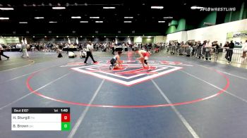 145 lbs Consi Of 32 #1 - Hunter Sturgill, TN vs Brayden Brown, OH