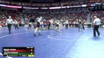 1A-126 lbs Quarterfinal - Brock Morris, Cascade vs Kolton Munson, Ogden