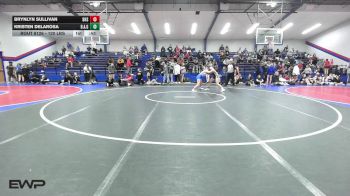 120 lbs 3rd Place - Brynlyn Sullivan, Bixby Girls HS vs Kristen DeLaRosa, Broken Arrow Girls