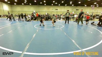 58 lbs Rr Rnd 5 - Max Martinez, Tulsa Elite 9U vs Zion Brown, Mojo 9U
