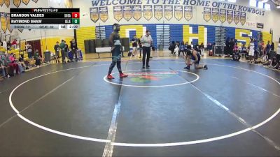 190 lbs Semifinals (8 Team) - Raymond Shaw, George Jenkins vs Brandon Valdes, South Dade