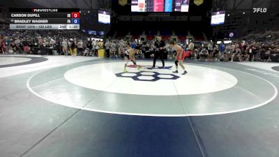 132 lbs Cons. Sub-rd Of 64 - Weston Green, WY vs Zachary Nelson, ND