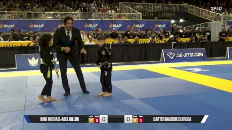 King Michael-Abel Dillon vs Carter Maddox Quiroga 2026 Pan Kids Jiu-Jitsu IBJJF Championship