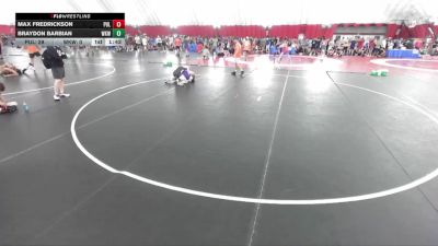 150 lbs Placement Matches (8 Team) - Max Fredrickson, Pulaski vs Braydon Barbian, Waunakee