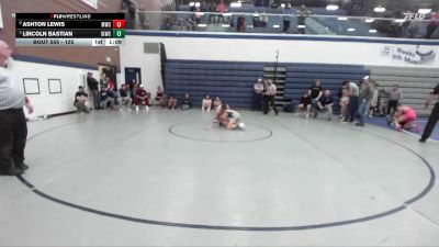 125 lbs Cons. Round 5 - Lincoln Bastian, Idaho Gold Wrestling Club vs Ashton Lewis, Middleton Wrestling Club