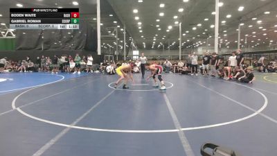 134 lbs Rr Rnd 4 - Boden Waite, Boyertown - HSBAFC vs Gabriel Roman, Scorpions SJV - HSBAFC