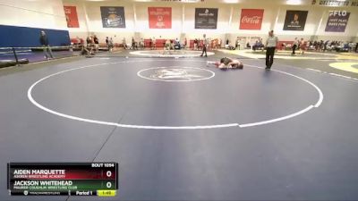 145 lbs Cons. Round 1 - Aiden Marquette, Askren Wrestling Academy vs Jackson Whitehead, Maurer Coughlin Wrestling Club