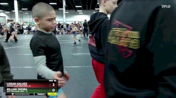 52 lbs Semis (4 Team) - Killian Ohora, Mat Assassins Grey vs Logan Galvez, Savage Barn Brothers