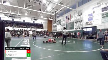 157 lbs Cons. Round 1 - Sam Angulo, Redondo Union vs Gael Angeles, Long Beach Poly