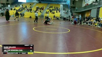 165 lbs 5th Place Match - Hector Gongora Chel, Putnam vs Klein Willems, Beaverton