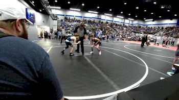 88 lbs Semifinal - Jett Strickland, Tuttle Wrestling Club vs Titus Tate, Marlow Outlaws