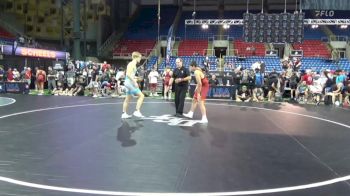 170 lbs Cons 16 #1 - Ryder Zdanczewicz, Wisconsin vs Dominic Dotson, California
