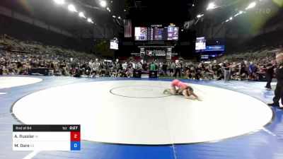 144 lbs Rnd Of 64 - Ali Russler, Iowa vs Mollie Dare, Colorado